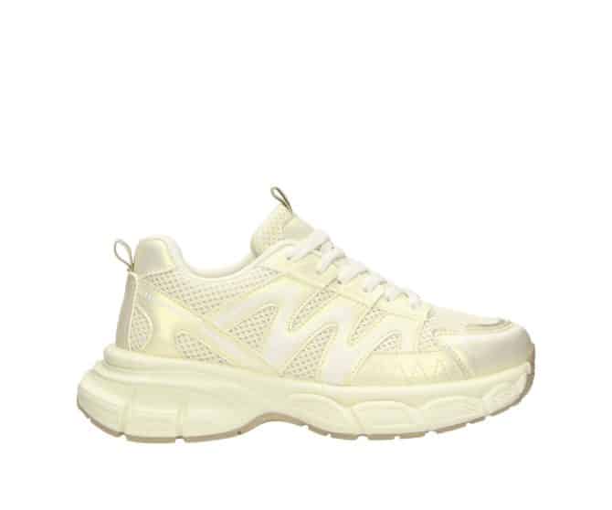 2BB3250101 8511 Gold-White Pu Combi Sneaker