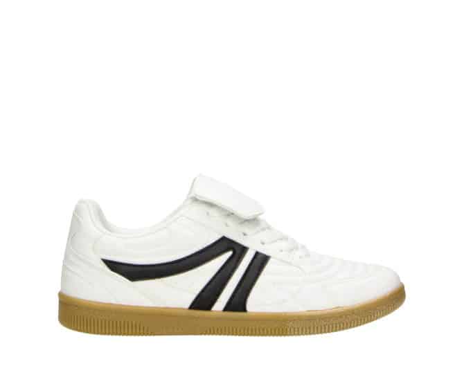 2DD0500103 1121 White-Black Pu Sneaker