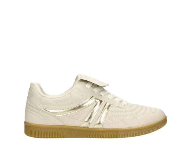 2DD0500103 3485 Beige-Gold Pu Sneaker