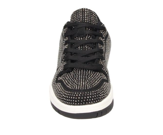 2FF0060101 2100 Black Pu Sneaker