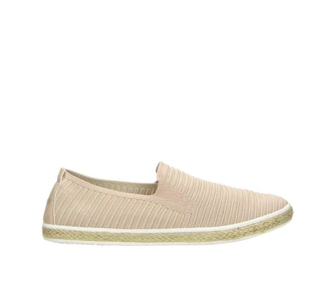 2CB23104A 3400 Beige Txt Flyknit Moccasins