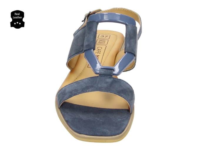 2NU0160802 4500 Jeans Suede Goat Leather Sandal