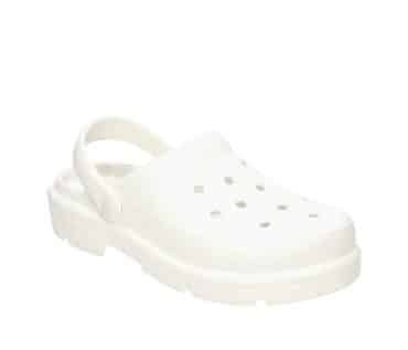 3FP0102101 1100 White Pu Men’s Slippers
