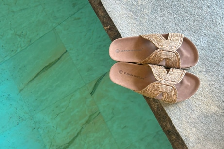 These sandals are your go-to for poolside lounging, beach escapades, and everything in between. Get ready for the summer with our Sandals!