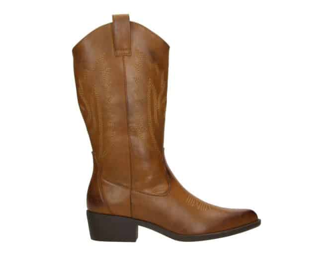 2CC0151201 3300 Cognac Pu Cowboy Boot