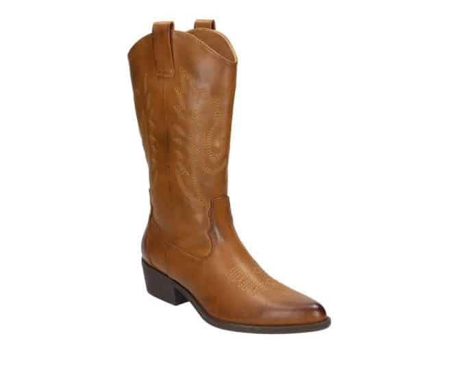 2CC0151201 3300 Cognac Pu Cowboy Boot