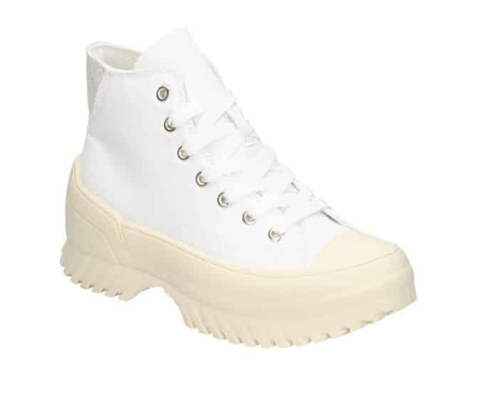 2AA2580201 1100 White Textile Sneaker