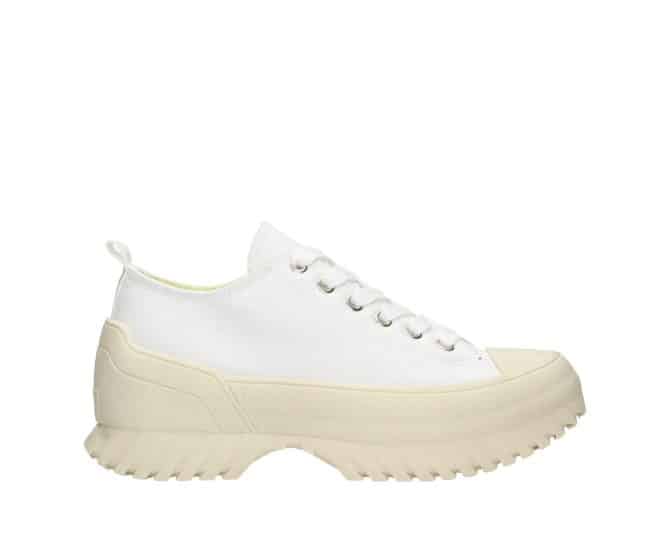 2AA2580301 1100 White Textile Sneaker