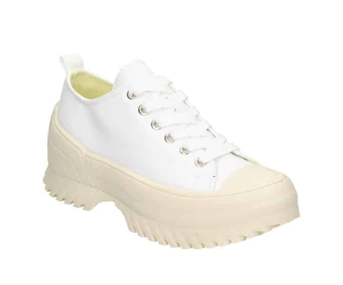 2AA2580301 1100 White Textile Sneaker