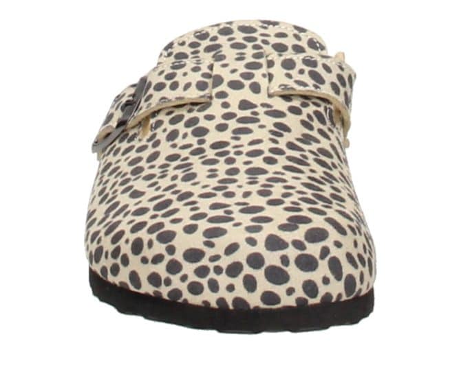 2AN0172101 3900 Leopard Textile MF Mule