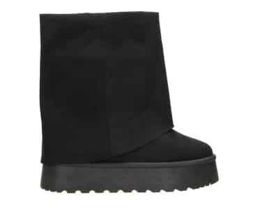 2BB2211201 2100 Black Textile MF Cozy Boot