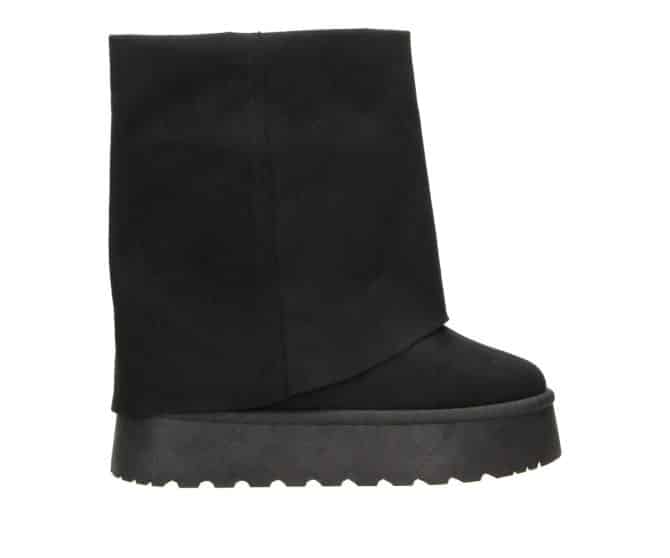 2BB2211201 2100 Black Textile MF Cozy Boot