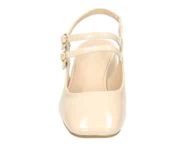 2GY0281505 7600 Nude PU Patent Mary Jane with slingback