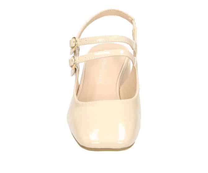 2GY0281505 7600 Nude PU Patent Mary Jane with slingback