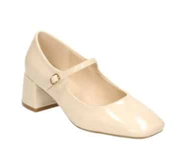 2GY0281506 Nude Patent Mary Jane