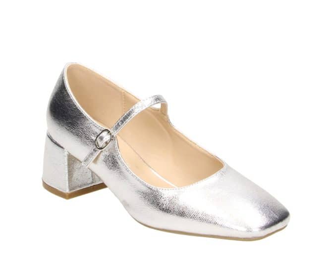 2GY0281506 Silver PU Mary Jane