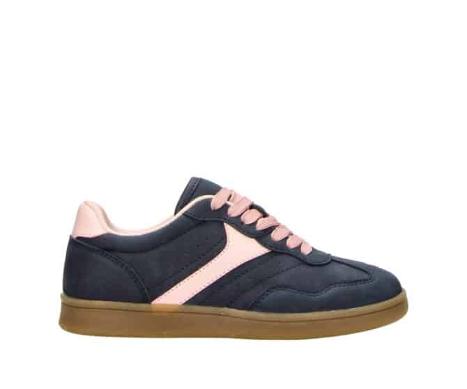 1.10259864 4171 Navy-Pink PU Sneaker