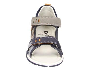 1JS0430801 4133 Navy-Cognac Combo Boys' Sandal