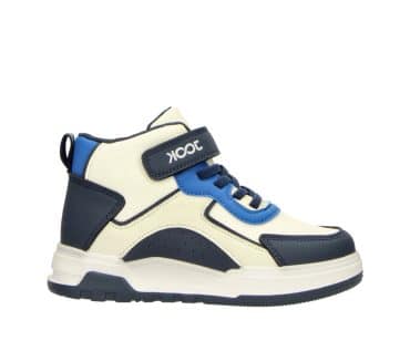 1JS0690101 4113 Navy-Off White PU Combi Sneaker