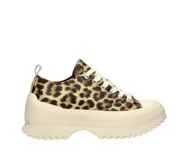 2AA2580301 3900 Leopard Textile Sneaker