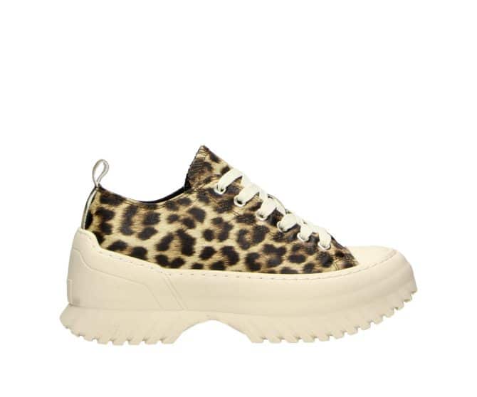 2AA2580301 3900 Leopard Textile Sneaker