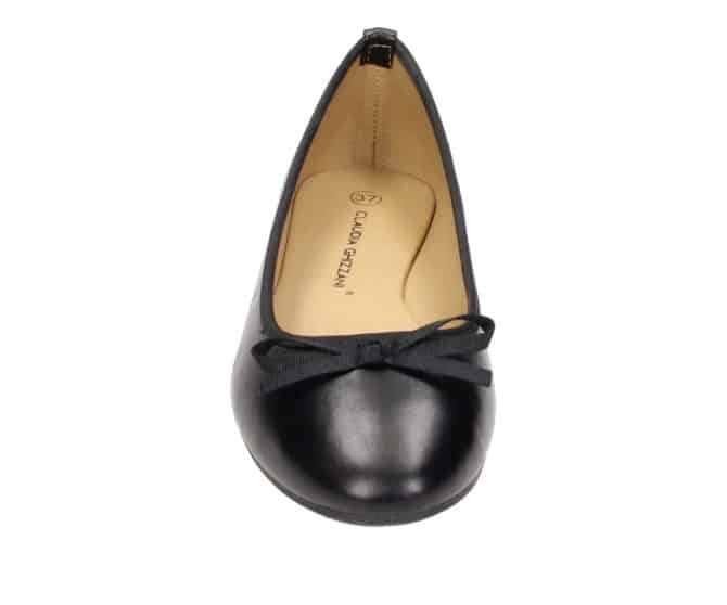 2BB0382001 2100 Black PU Ballerina