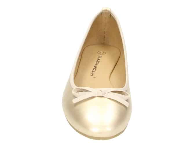 2BB0382001 8500 Gold PU Ballerina