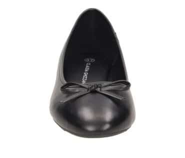 2BB1742010 2100 Black PU Ballerina