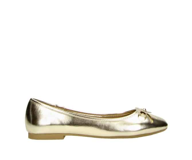 2BB1742010 8500 Gold PU Ballerina