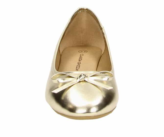 2BB1742010 8500 Gold PU Ballerina