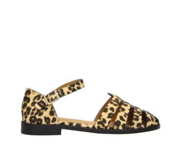 2DD0920801 3900 Leopard PU Nubuck