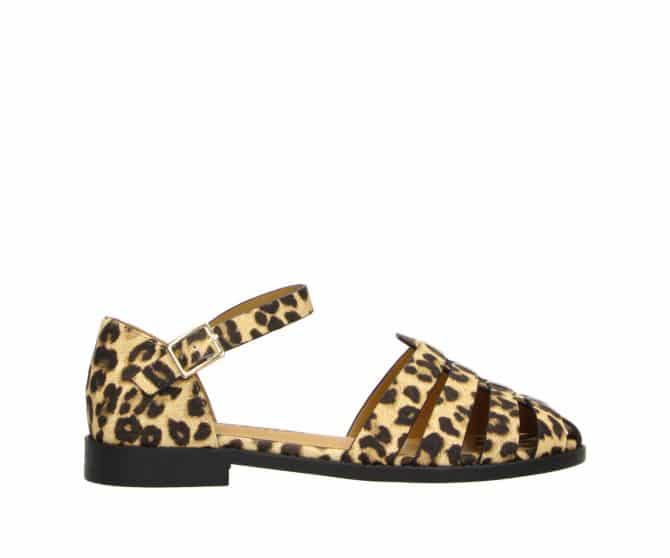 2DD0920801 3900 Leopard PU Nubuck