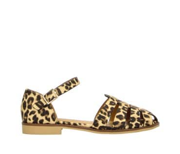 2DD0920801 3900 Leopard PU Nubuck