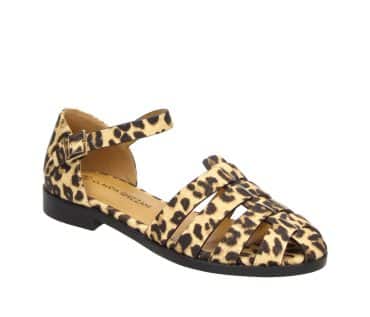 2DD0920801 3900 Leopard PU Nubuck