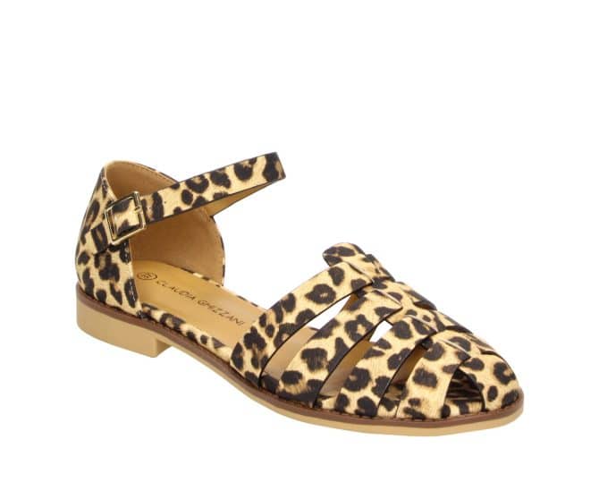 2DD0920801 3900 Leopard PU Nubuck