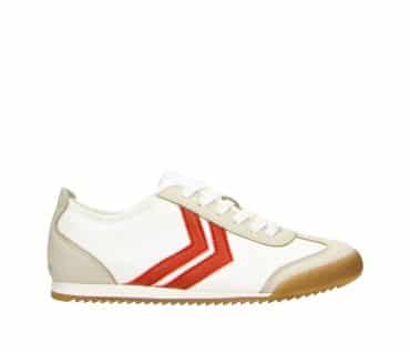 2FF1200101 1161 White-Red PU Retro Sneaker