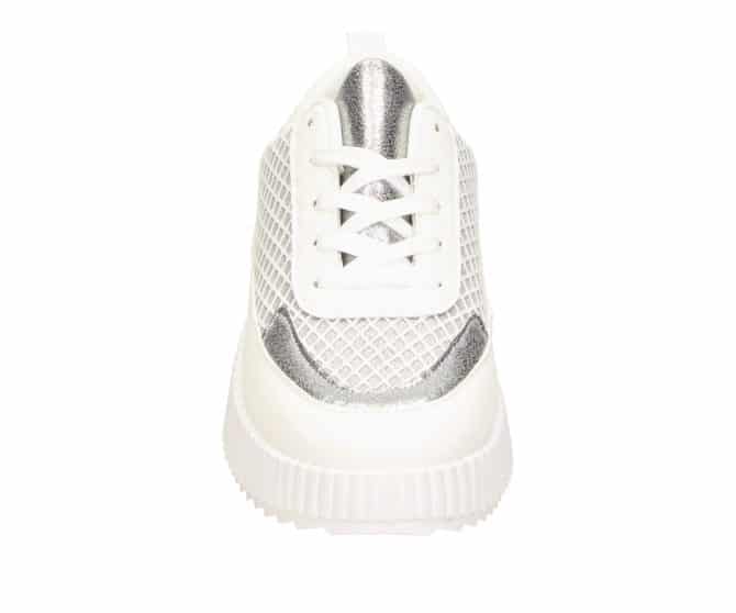 2JK0750108 1182 White-Silver PU Combi Sneaker