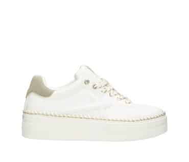 2JK1210101 1138 White-Sand PU Sneaker