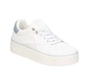 2JK1210101 1144 White-Light Blue PU Sneaker