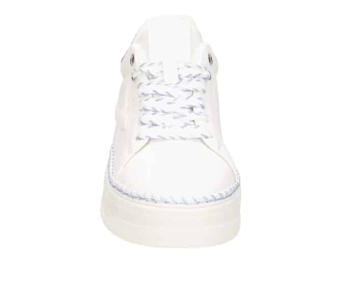 2JK1210101 1144 White-Light Blue PU Sneaker