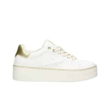 2JK1210101 1185 White-Gold PU Sneaker