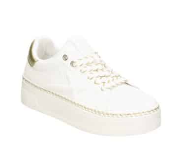 2JK1210101 1185 White-Gold PU Sneaker