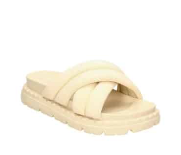 2PT0090703 3400 Beige Textile Sandal