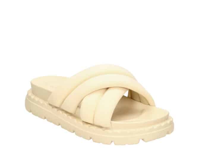 2PT0090703 3400 Beige Textile Sandal