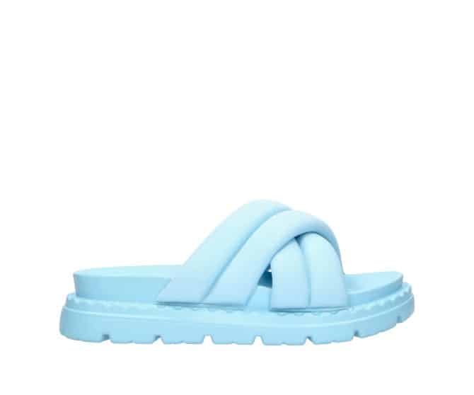 2PT0090703 4400 Light Blue Textile Sandal