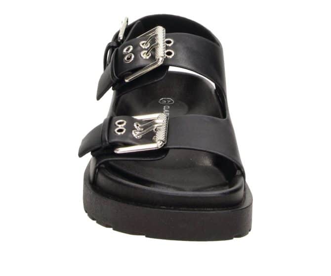 2AN0172101 2100 Black PU Sandal!