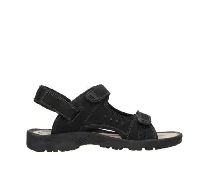 3BB1000805 2100 Black PU Men’s Sandal