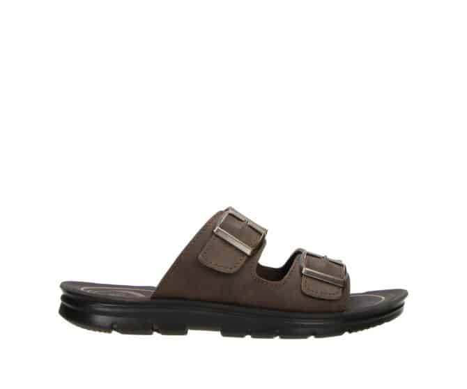 3ER1090701 3500 Dark Brown PU Nubuck Men’s Sandal