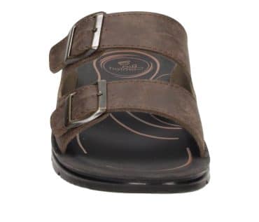 3ER1090701 3500 Dark Brown PU Nubuck Men’s Sandal