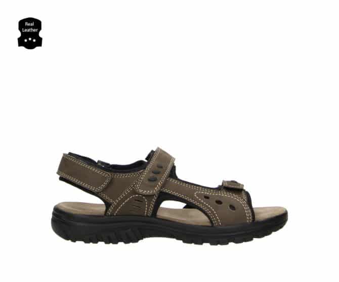 3MG0010801 3500 Dark Brown Leather Men’s Sandal